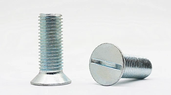 Slotted CSK head screw